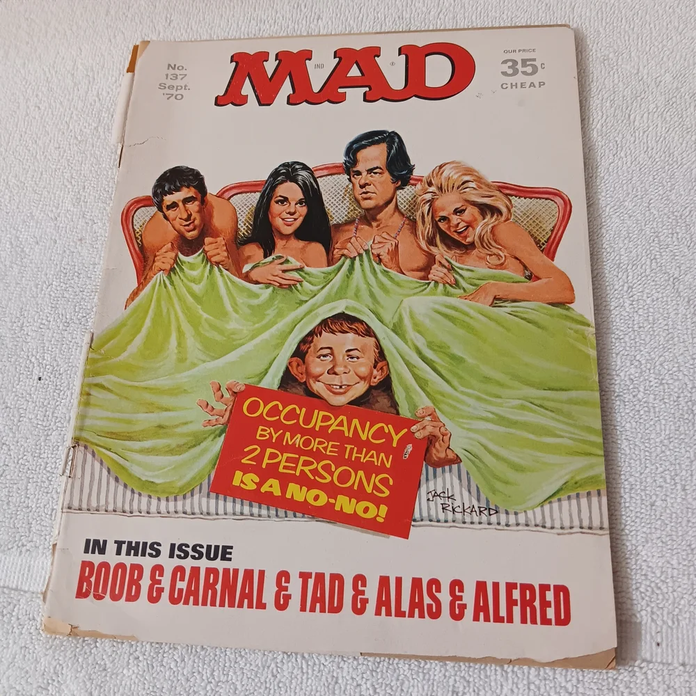 Vintage MAD Magazine Cover